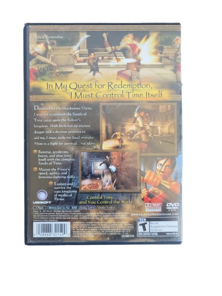 Prince Of Persia Thr Sands Of Time PlayStation 2