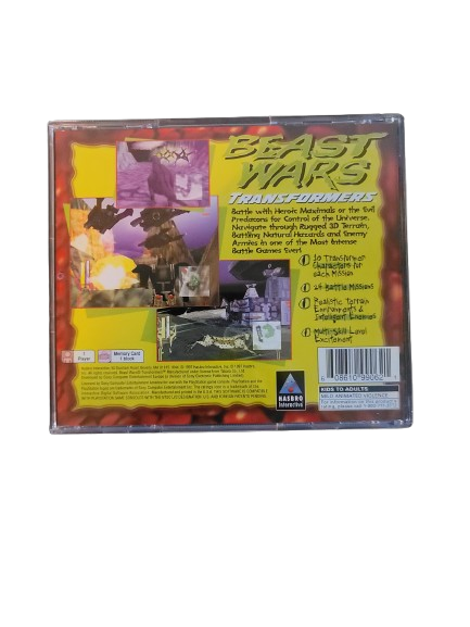 Beast Wars Transformers PlayStation 1