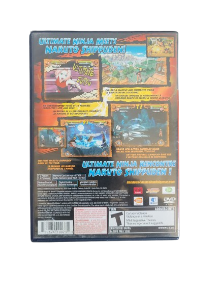 Naruto Shippuden Ultimate Ninja 4 PlayStation 2